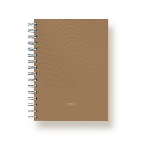 Cuaderno Premium - Marrón (15x21)