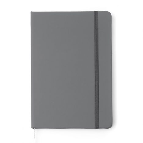 Cuaderno tipo Moleskine Gris