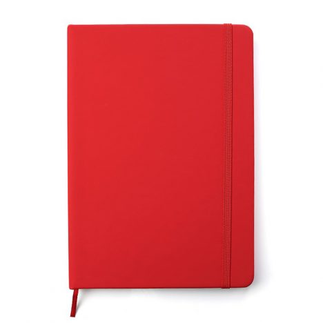 Cuaderno tipo Moleskine Rojo