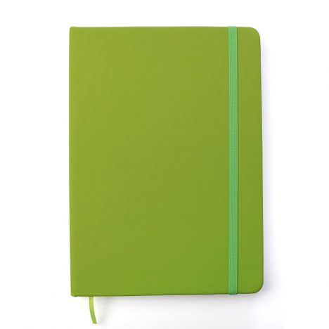 Cuaderno tipo Moleskine Verde manzana